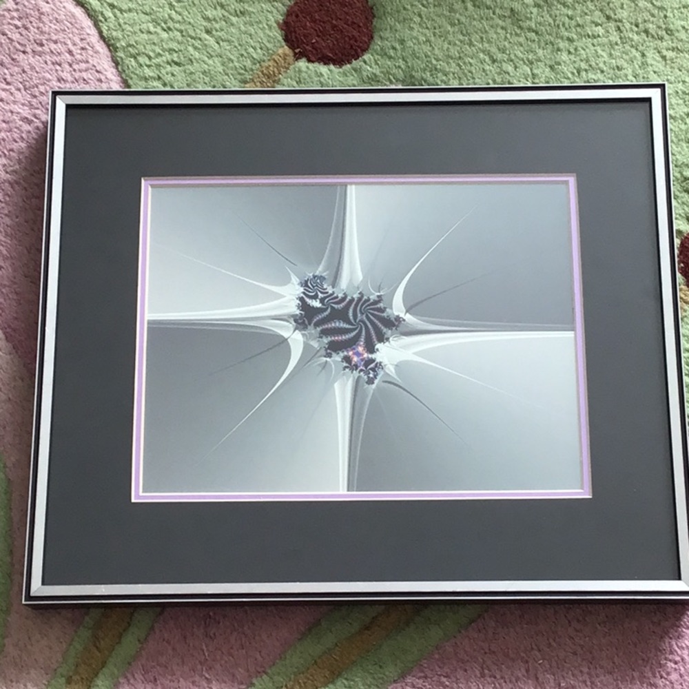 Abstract fractal original digital art